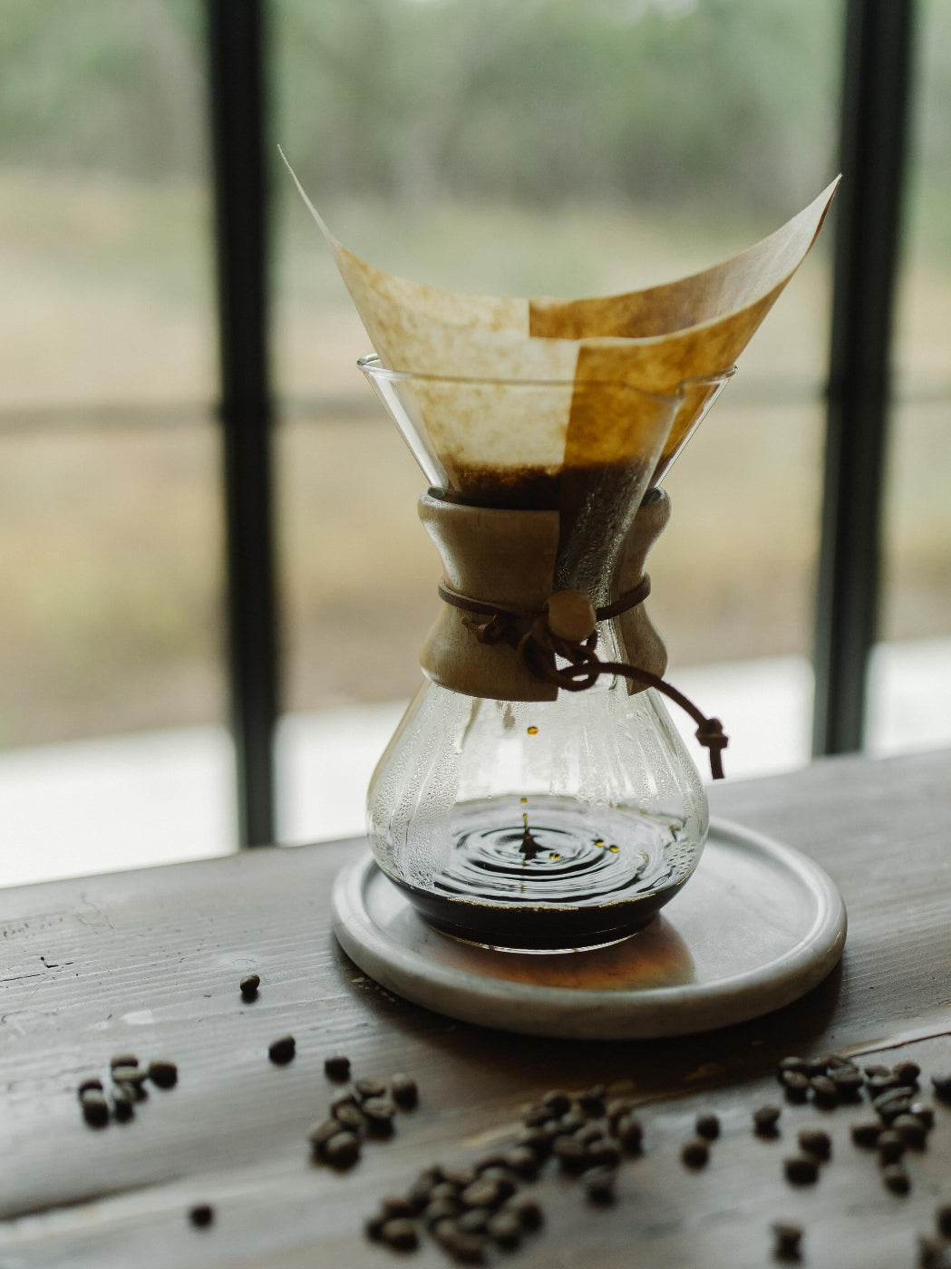 Chimex with Coffee Beans