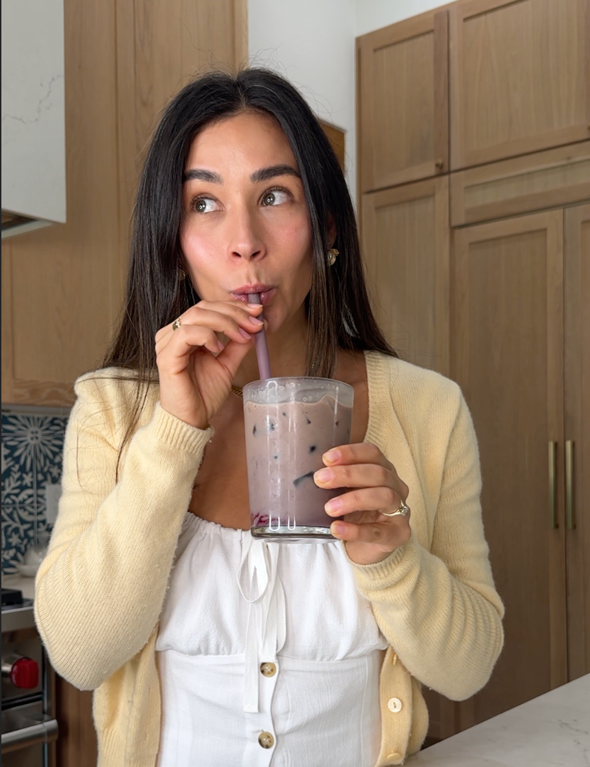 Blueberry Iced Latte Recipe | Antioxidant Coffee with Lunova