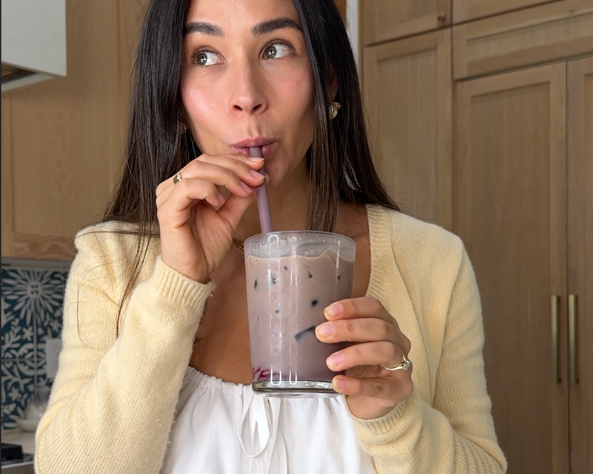 Blueberry Iced Latte Recipe | Antioxidant Coffee with Lunova