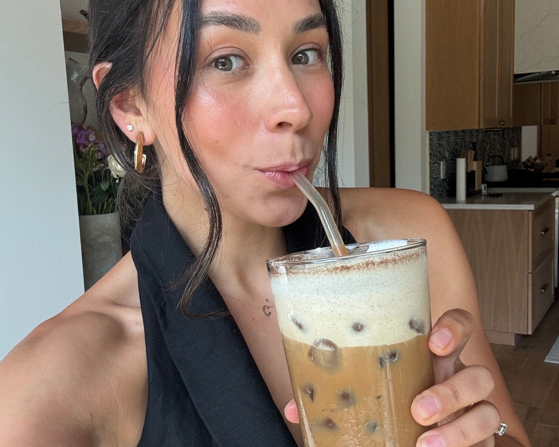 Iced Shaken Espresso with Cold Foam | Refreshing Coffee with Lunova