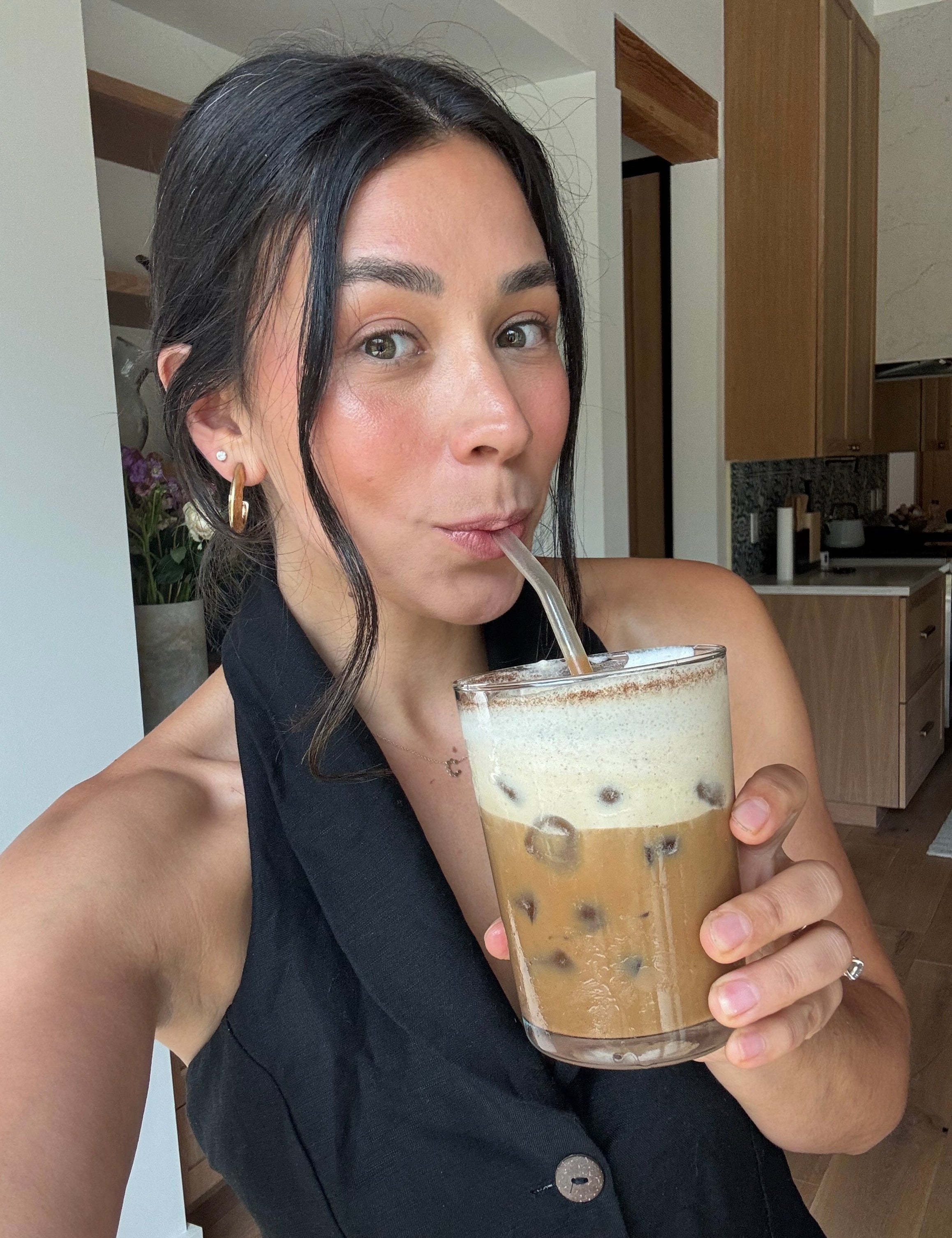 Iced Shaken Espresso with Cold Foam | Refreshing Coffee with Lunova