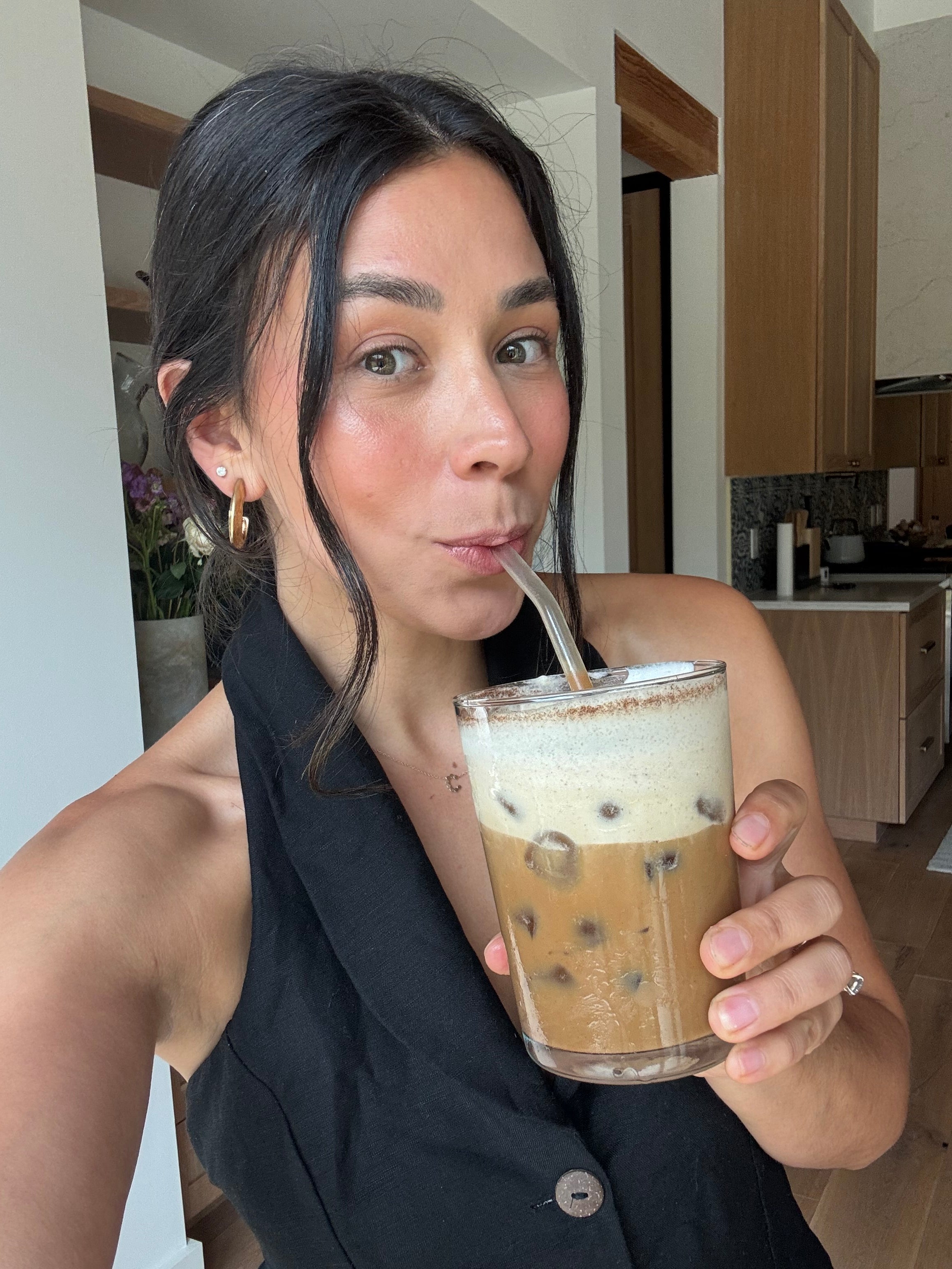 Iced Shaken Espresso with Cold Foam | Refreshing Coffee with Lunova